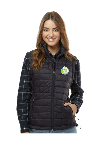 HKRS Women's Burnside Quilted Puffer Vest